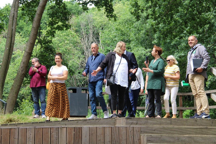 Park w Wojanowie oceniała komisja konkursowa. Zobaczcie zdjęcia z wizytacji!