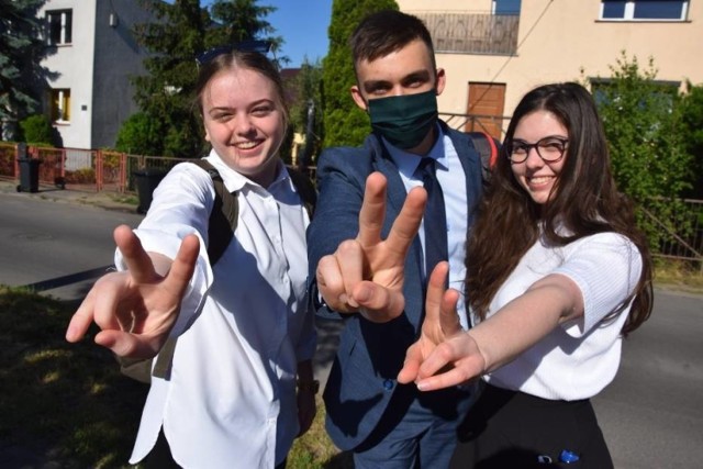 Maturzyści z Centrum Kształcenia Zawodowego i Ustawicznego Elektronik w Zielonej Górze i z I LO w Gorzowie mówili, że egzamin z języka angielskiego to przyjemność