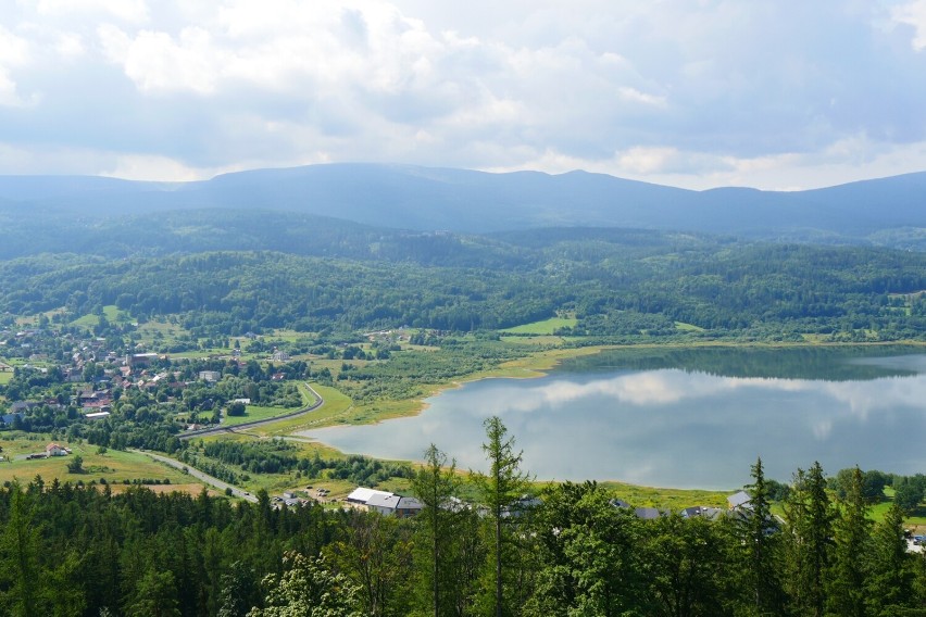 Świetny widok na zalew Sosnówkę