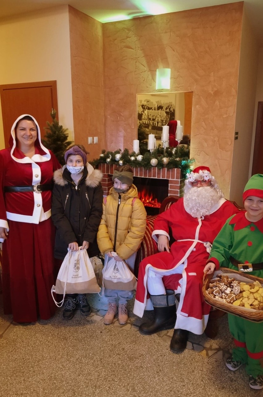 Kuślin. Gminny Ośrodek Kultury odwiedził święty Mikołaj 