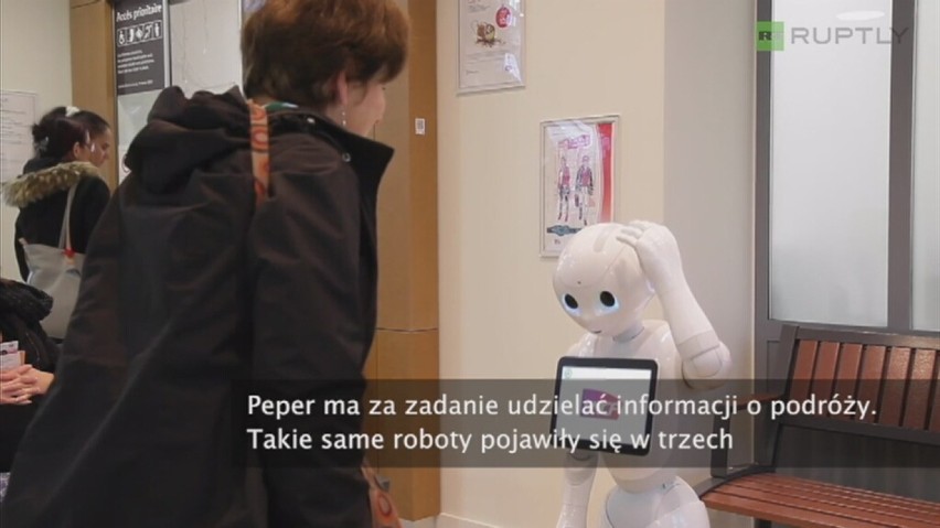 Dworzec Nort-sur-Erdre wita gości w nietypowy sposób [WIDEO]