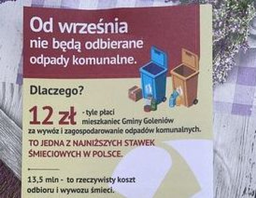 W Goleniowie przestaną być odbierane śmieci? Gmina ostrzega