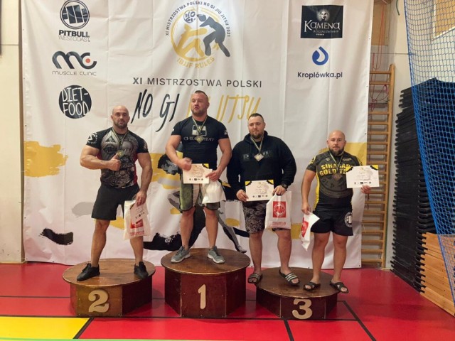 Policjant z Siedlca zdobył brązowy medal na Mistrzostwach Polski w No Gi Jiu Jitsu