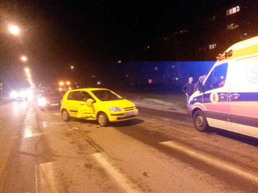 Wypadek na Traktorowej w Łodzi