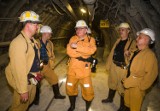 Minister Pyzik wizytował KWK Knurów. Rozmawiano o bezpieczeństwie i płacach górników