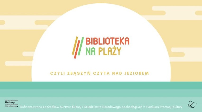 Biblioteka na plaży, czyli Zbąszyń czyta nad jeziorem