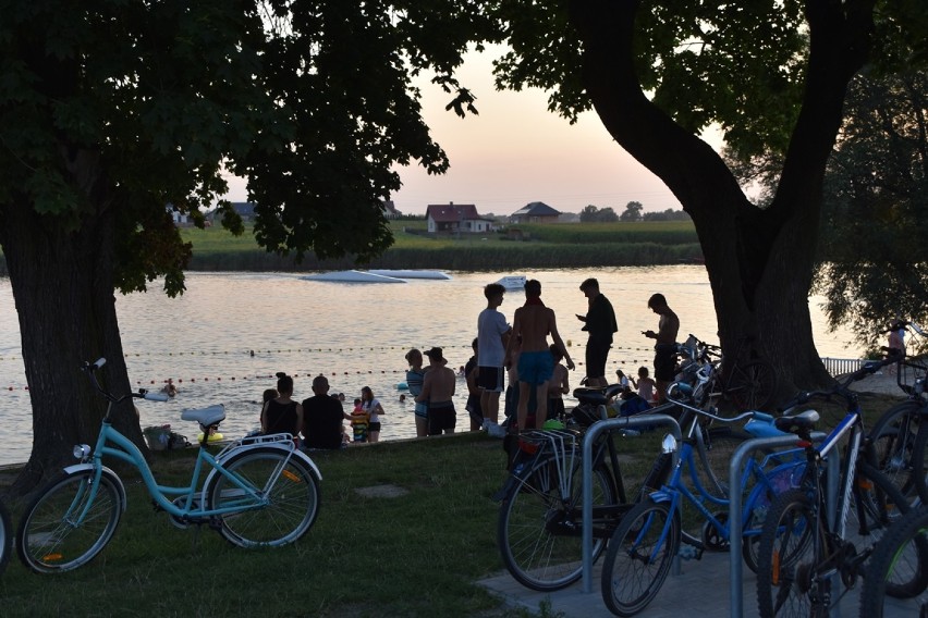 Plaża w Śremie żyje także wieczorami