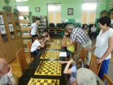 Turniej szachowy w szadkowskiej bibliotece [FOTO]