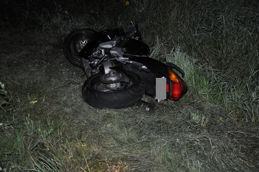 Tragiczny wypadek motocyklisty w Dabrówce [ZDJĘCIA]