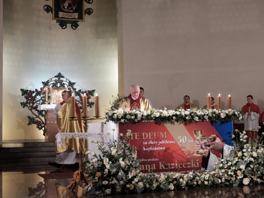 Ksiądz Jan Kazieczko świętował półwiecze kapłaństwa [ZDJĘCIA]