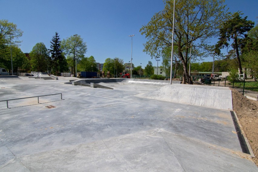 Skatepark w Puławach na finiszu! Kiedy nastąpi otwarcie? Zobacz zdjęcia