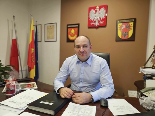 Piotr Wołosz chciałby zostać burmistrzem Łasku