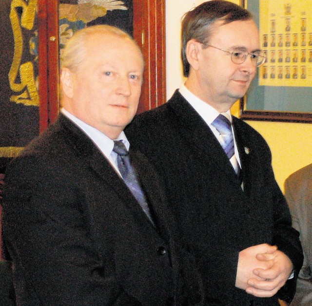 L. Arkuszyński (z lewej) uważa, że RDOŚ zmieni decyzję