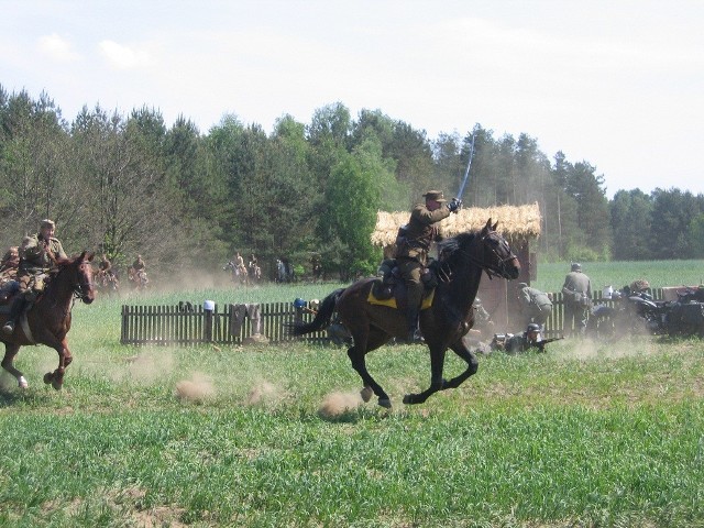 Ostatnia inscenizacja historyczna w Anielinie bardzo się publiczności podobała