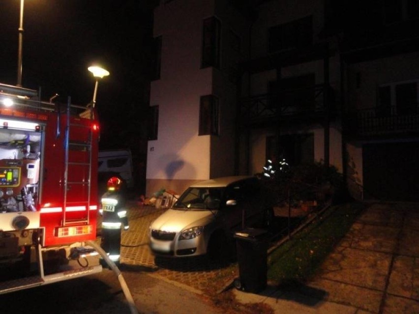 Nocna akcja strażaków w Krynicy-Zdroju. Mogła spłonąć kamienica