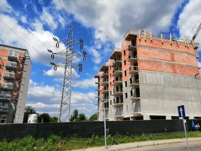 Budowa osiedla w Czyżynach przy ul. Włodarczyka