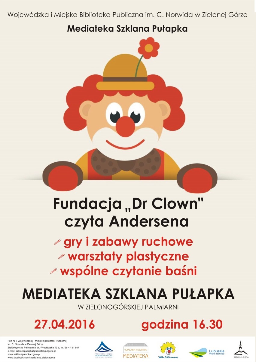 Fundacja "Dr Clown" czyta Andersena