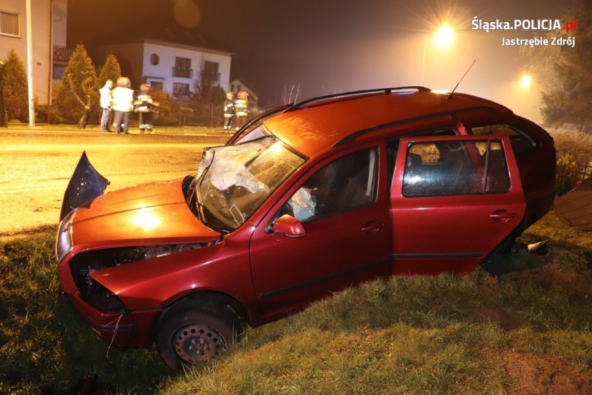 Jastrzębie: poważny wypadek przy ulicy Cieszyńskiej.