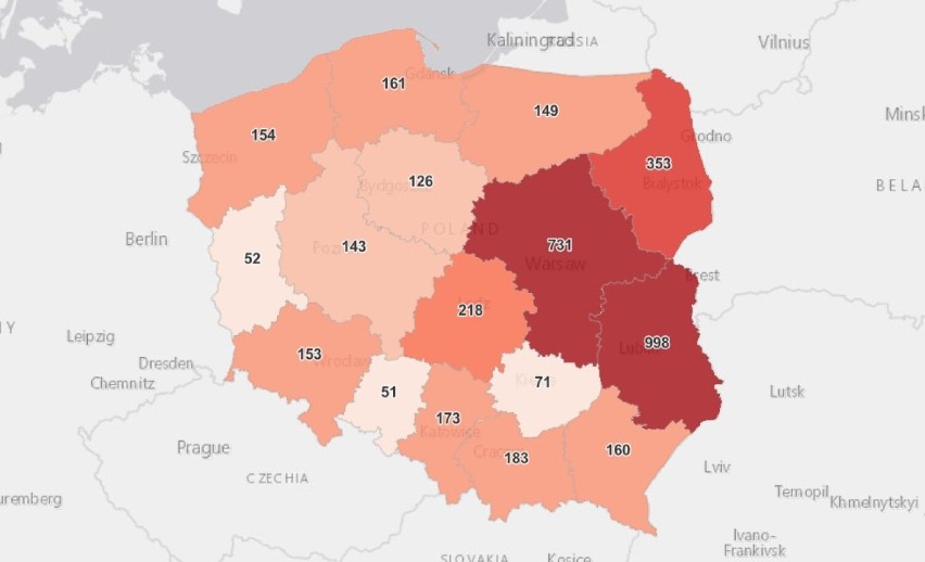 Koronawirus, raport 20 października 2021. Niski - jeszcze - przyrost zakażeń w Oświęcimiu, Olkuszu, Wadowicach i Chrzanowie