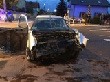 Wypadek w Cielczy: Na skrzyżowaniu doszło do zderzenia motocykla z samochodem [FOTO]