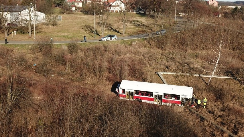 Zobacz więcej: Wypadek autobusu MZK w Przemyślu. Pojazd...