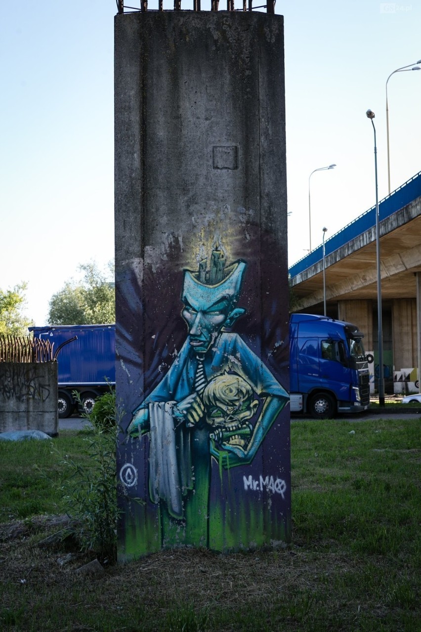 Koniec samowolki. Pod Trasą Zamkową w Szczecinie oficjalnie powstaje galeria street artu