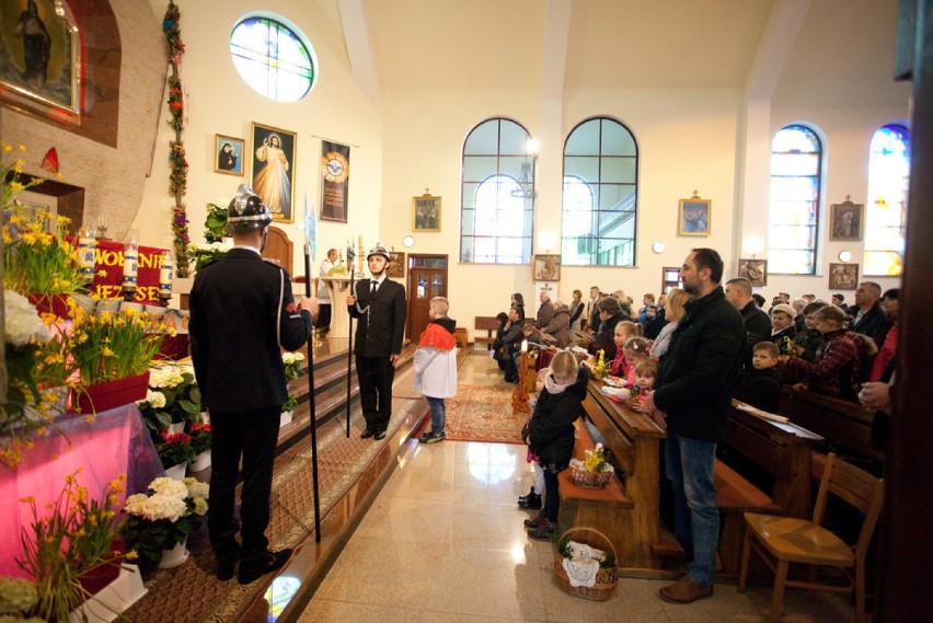 Wielkosobotnie święcenie pokarmów na Bocheńszczyźnie