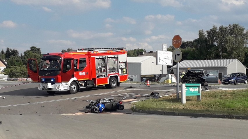 Dramatyczny wypadek na DK 94. Nie żyje motocyklista