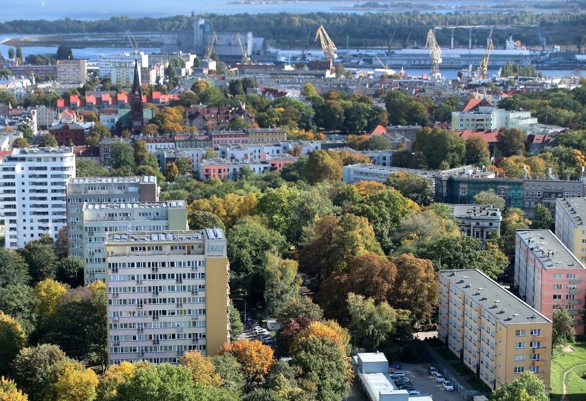 Władzom Szczecina zależy na dobrym skomunikowaniu terenów...