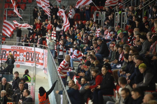 Kibice Comarch Cracovii i Niomana stworzyli świetną atmosferę