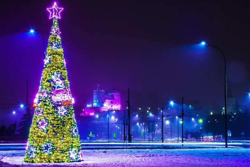 Ozdoby świąteczne w Zagłębiu: Będzin, Czeladź, Sosnowiec