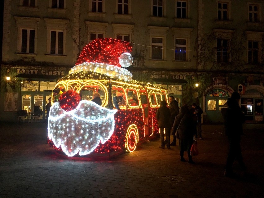 Ozdoby świąteczne w Zagłębiu: Będzin, Czeladź, Sosnowiec