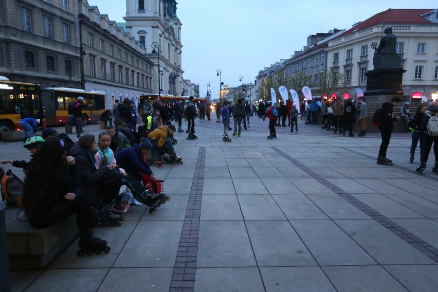 Nightskating 2019, Warszawa, 13 kwietnia. Pierwszy...