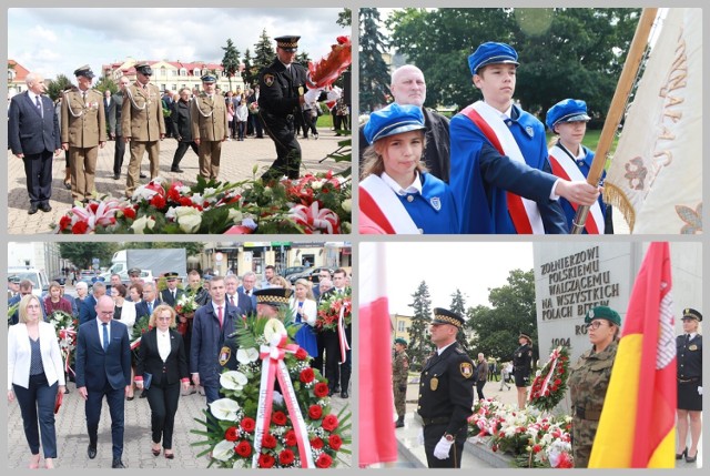 82. rocznica wybuchu II wojny światowej - obchody we Włocławku, 1 września 2021 roku.