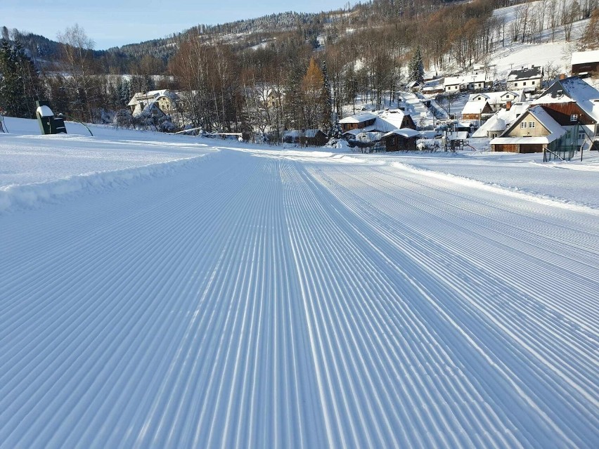 Sezon na narty został już otwarty.