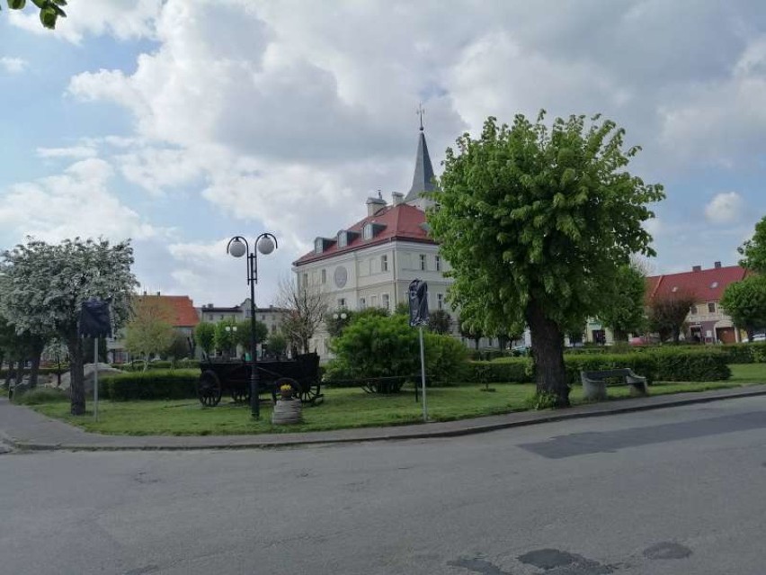 Rynek w Raszkowie w wiosennej odsłonie. Zobaczcie zdjęcia