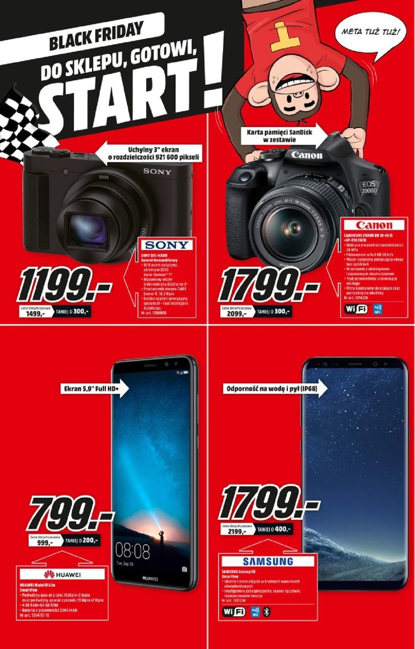 Media Markt Black Friday 2018 GAZETKA