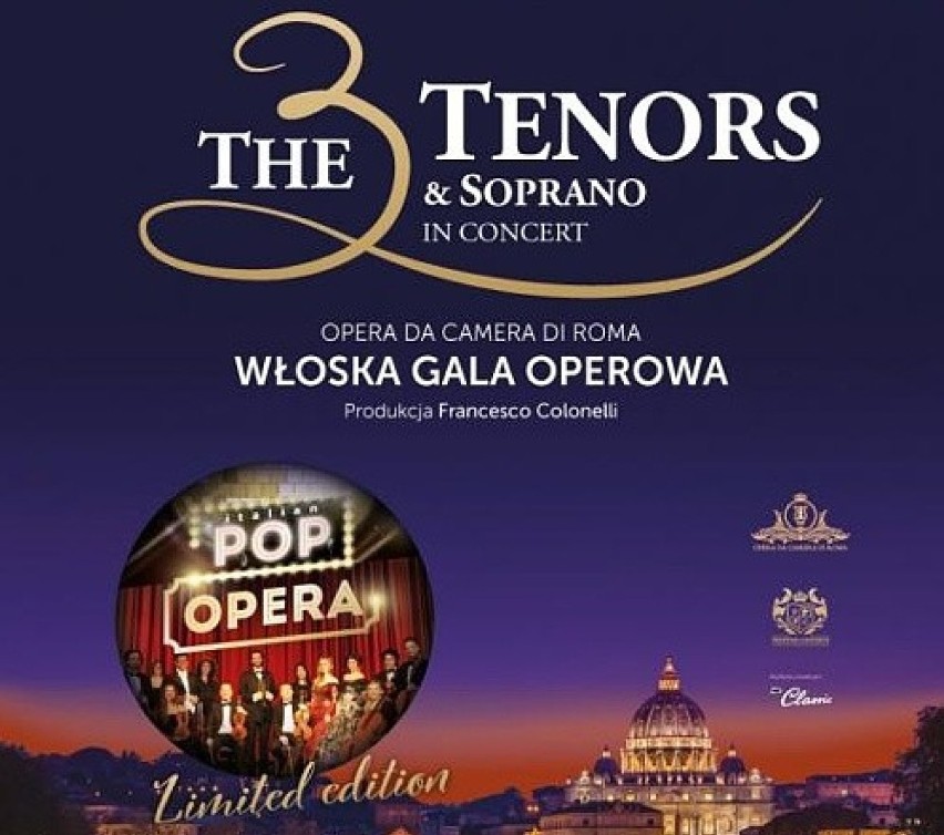 THE 3 TENORS & SOPRANO...