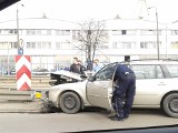 Wypadek na ul. Gdańskiej w Szczecinie [Zdjęcia]