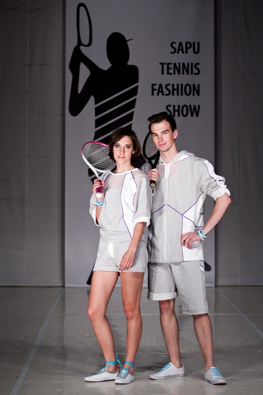 Pokaz mody tenisowej, czyli SAPU projektuje dla sportowców [zdjęcia]