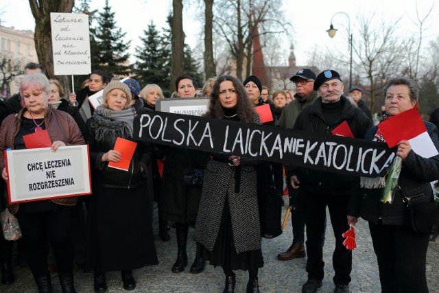 Strajk kobiet w Piotrkowie 2017