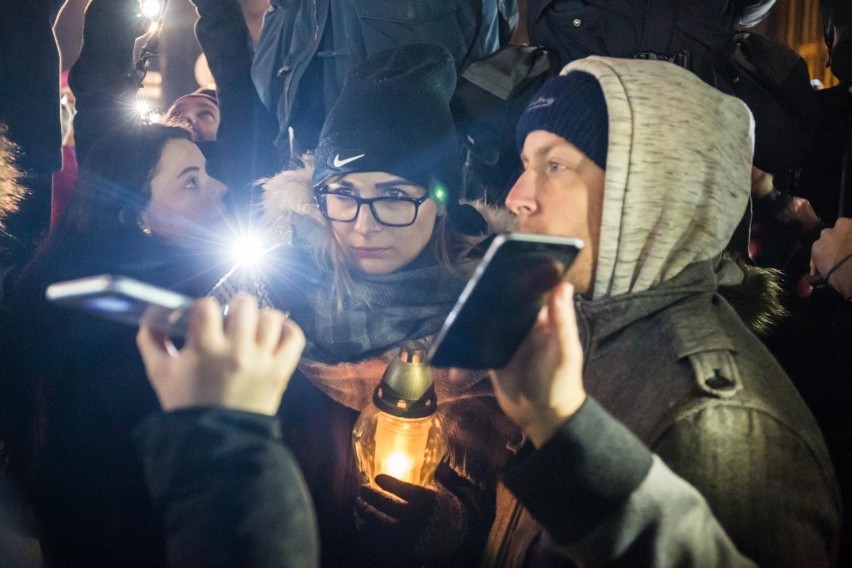 "Światełko dla Pawła" na Targu Węglowym 20.01.2019