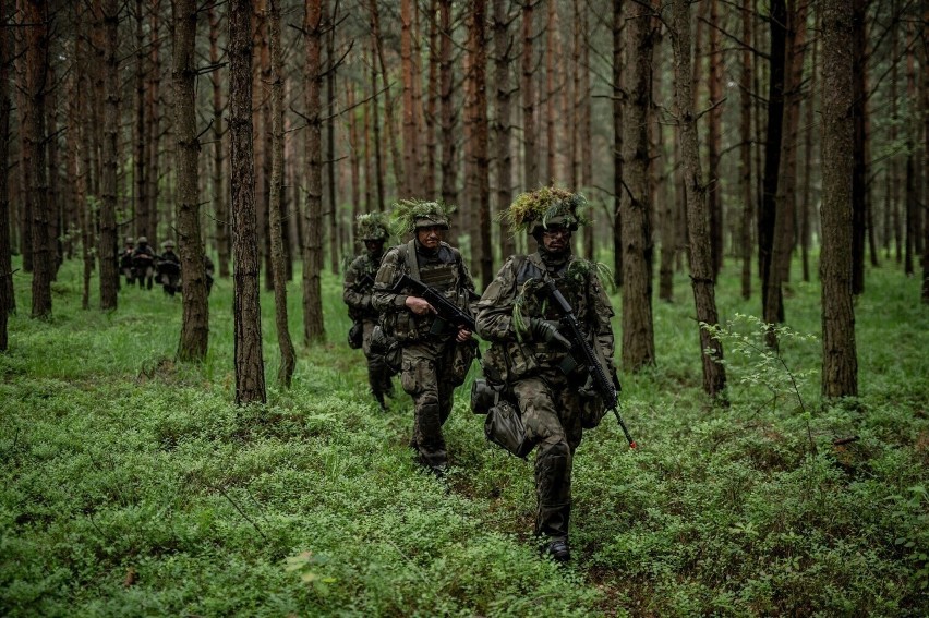 W Małopolskiej Brygadzie Obrony Terytorialnej jest wielu...