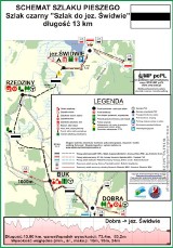 TURYSTYCZNY SZCZECIN CZĘŚĆ 5: Puszcza Wkrzańska, Dobra PKS - jezioro Świdwie, 13 km