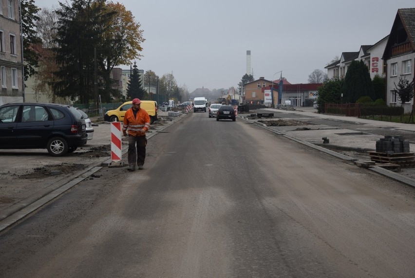 Trwa remont ulicy Kobylogórskiej w Gorzowie. Wszystko...