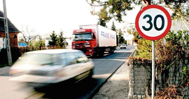 Ograniczenie prędkości do 30 km/h poprawi bezpieczeństwo