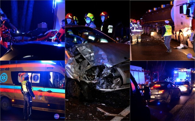 Wypadek w gminie Włocławek z pijanym kierowcą