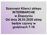 Zbąszyń: Nowe godziny otwarcia sklepów i inne zmiany. Sprawdźmy jak to jest u nas - marzec 2020 [Zdjęcia]                       