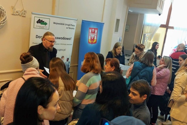 Tak wyglądały dni konsultacji dla uchodźców z Ukrainy w Inowrocławiu. Już jutro natomiast - targi pracy w CKU w Toruniu.