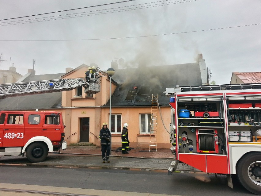 Pożar w Konstantynowie Łódzkim